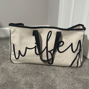 Wifey tote